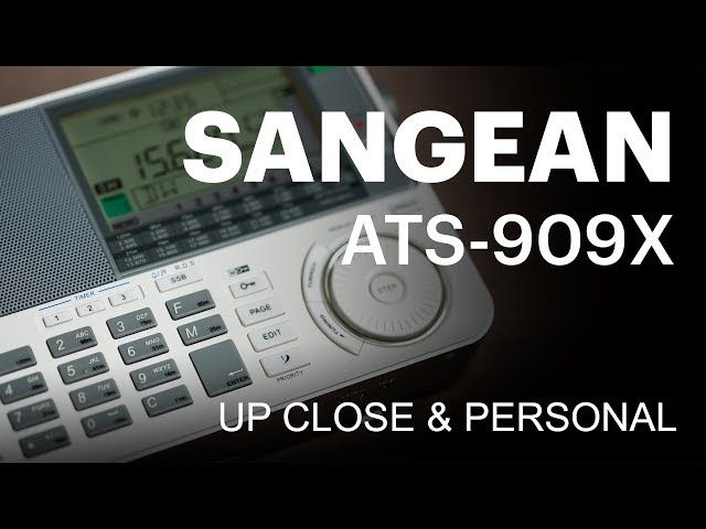 Sangean ATS-909X Radio - Up Close And Personal