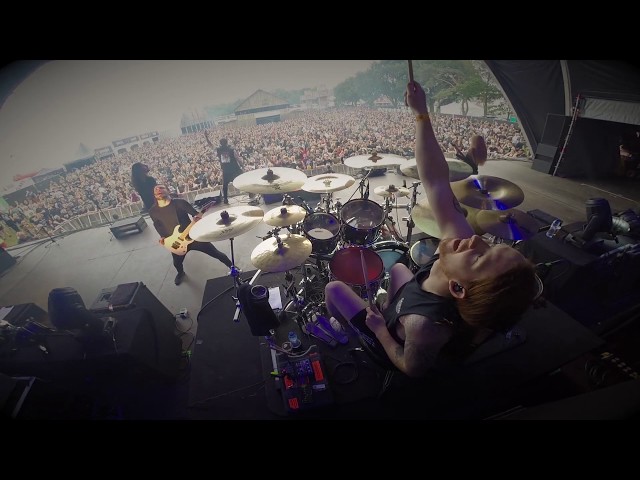 Bleed From Within - 'Afterlife' Drum Cam - Graspop, 2019