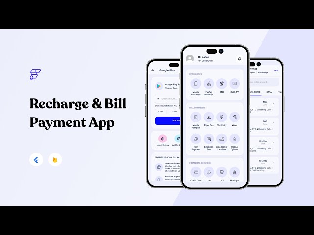Mobile Recharge & Bill Payment App