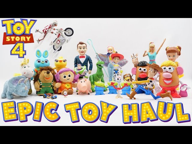 Toy Story 4 Toys - Epic Haul Unboxing