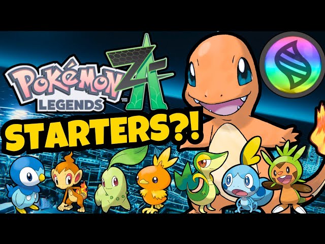 Pokemon Legends: Z-A Starters Are Here!