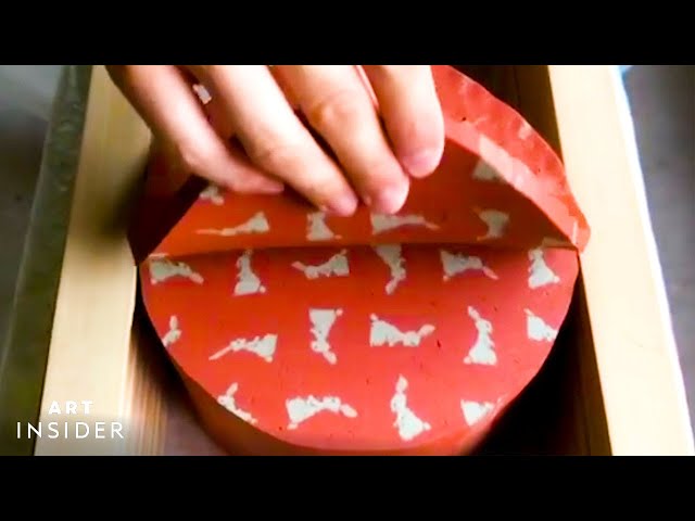 Artist Cuts Clay To Reveal Designs Inside