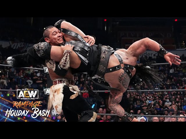 With the greatest of ease! Vikingo vs Black Taurus in an incredible match-up! | 12/22/23 AEW Rampage