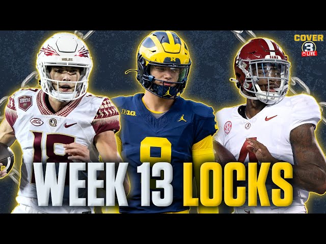 Week 13 LOCKS: Best tips, odds & bets for College Football! The Game! The Iron Bowl! The Egg Bowl!
