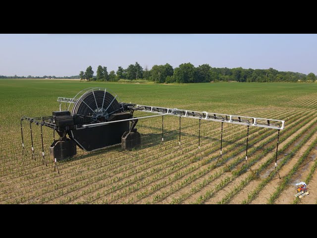 Yield Center 360 Rain Unit running Autonomously in an Ohio Corn Field