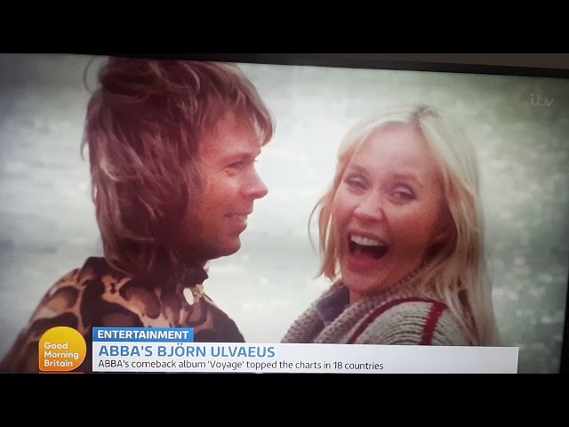 #ABBA BJÖRN ON UK TV