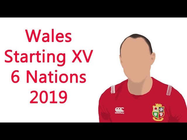 Wales Starting XV for 6 Nations 2019