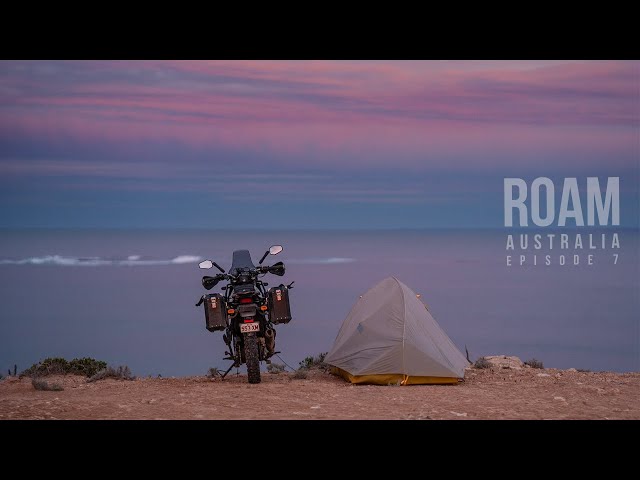 Solo motorcycle camping adventure roaming across Australia S2 Episode 7