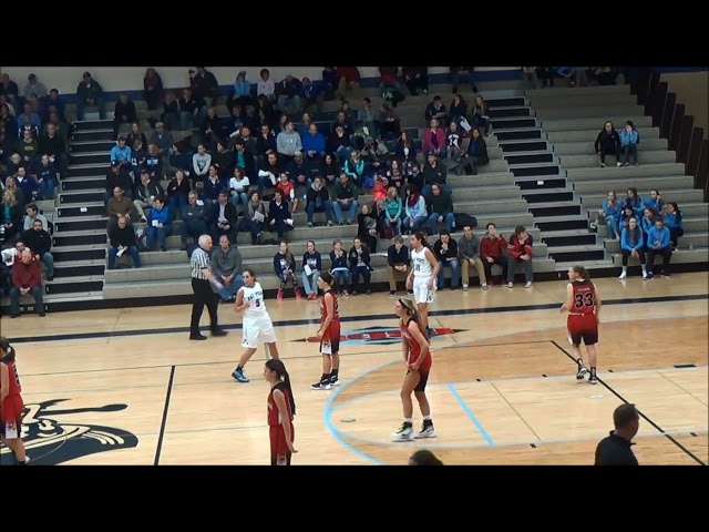 Pulaski vs Bay Port WIAA Wisconsin High School Girls Basketball Jan. 26, 2016