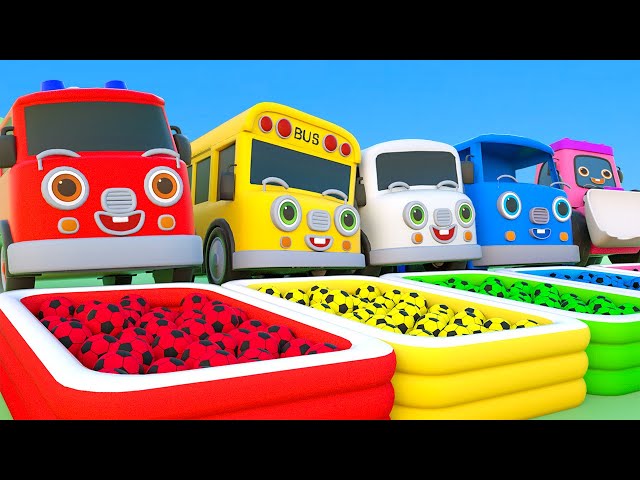Baby Shark - Bingo Song Baby cute baby car color ball pool play - Nursery Rhymes & Kids Songs