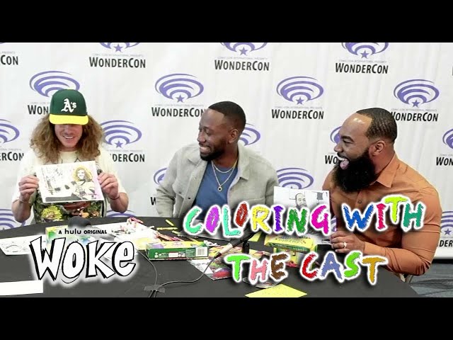 Coloring with the Cast - S2.E1 - Hulu's Woke