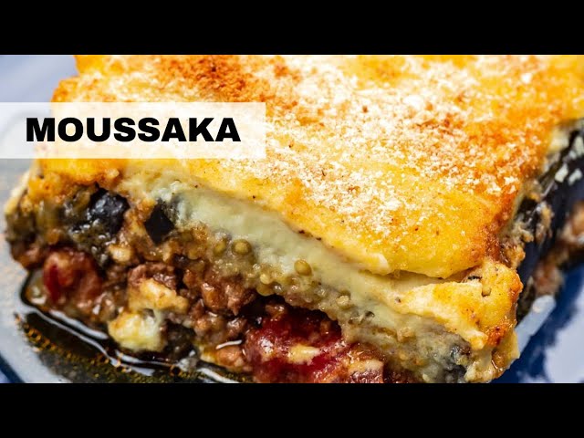How To Make Moussaka | Moussaka Recipe (Traditional Greek Moussaka)
