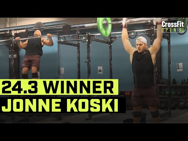 Jonne Koski Wins Open Workout 24.3