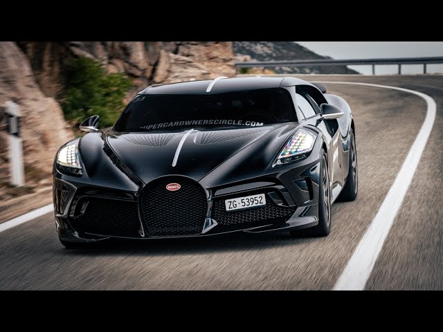 Driving the $17M Bugatti La Voiture Noire!!
