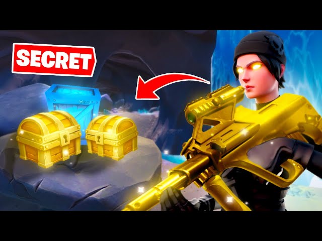 The *SECRET CAVE* Loot ONLY Challenge in Fortnite (Season 3)