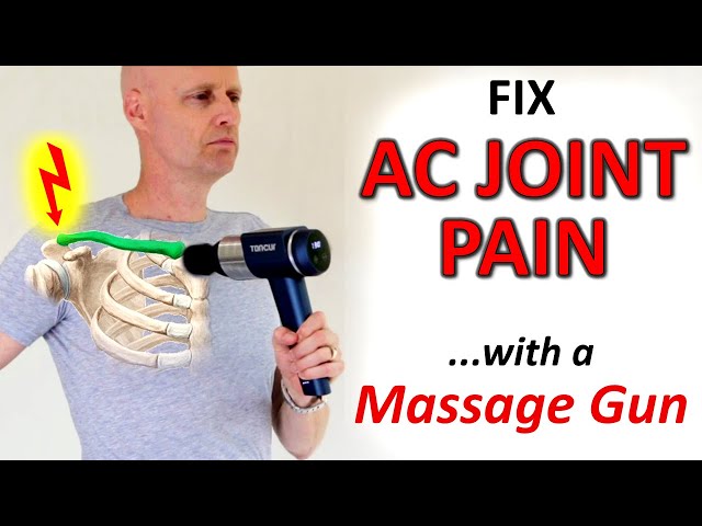How to Fix AC Pain… with a Percussion Massage Gun