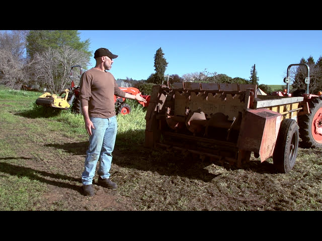 Spring Cover Crop Incorporation, Compost Application, and Spading with Darryl Wong