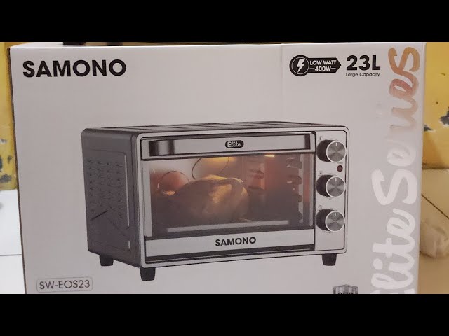 Unboxing Electric Oven Samono SW-EOS23