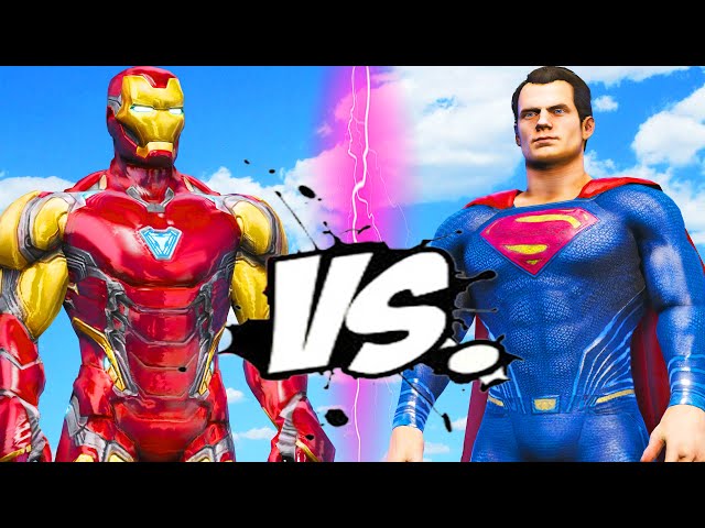 IRON MAN VS SUPERMAN - EPIC BATTLE