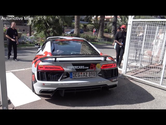 2016 Audi R8 V10 Plus w/ Akrapovic exhaust SOUNDS