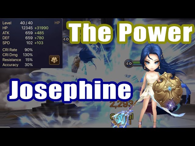 【 Summoners War | Curry's RTA 】The Power Josephine, Hyper Passive Heavenly Blessing!