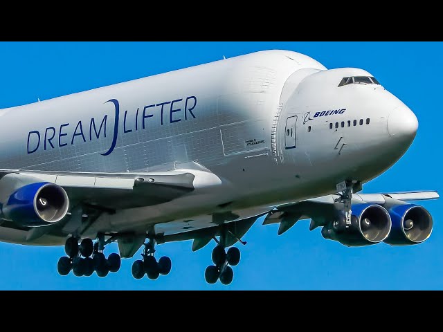 40 LANDINGS in 20 MINUTES | 747 757 767 777 | Anchorage Airport Plane Spotting