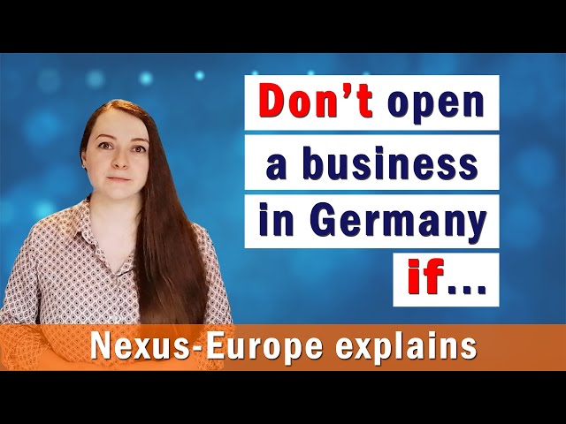 Business in Germany — 7 no-goes. Check before starting a business in Germany