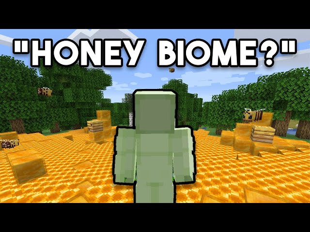 Minecraft but there's SECRET BIOMES