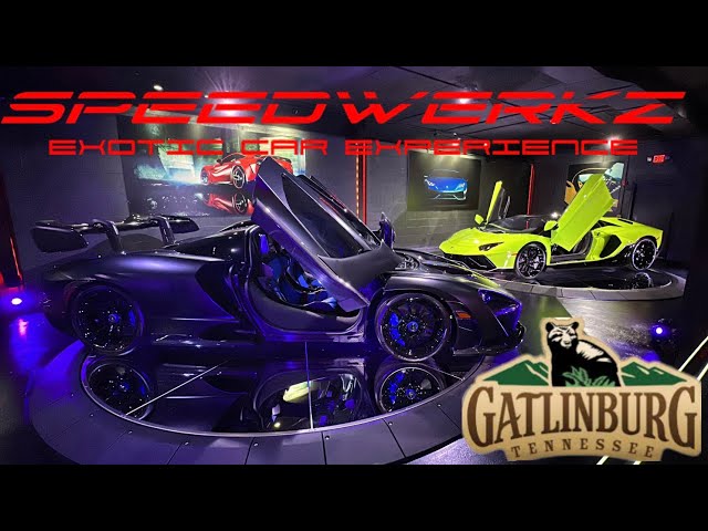 SPEEDWERKZ Exotic Car Experience(Million Dollar Cars) New In Gatlinburg Tennessee