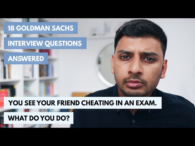 How to Answer Goldman Sachs' HireVue Interview Questions