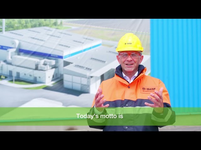 Kick-off for the battery recycling plant for the production of black mass at BASF in Schwarzheide
