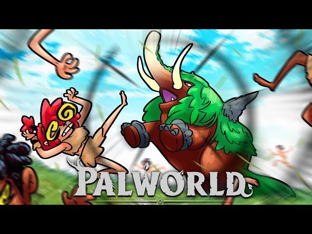 Don't hit him, he's HUGE (Palworld Adventures)
