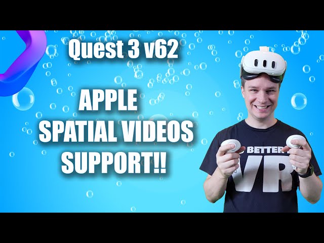 Mit Update v62 wird eure Quest 3 zur Apple Vision Pro!! Spatial Video Support! (+Tutorial)