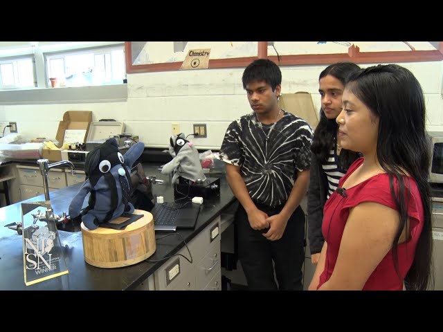 Princeton HS students build robot to save Mayan language