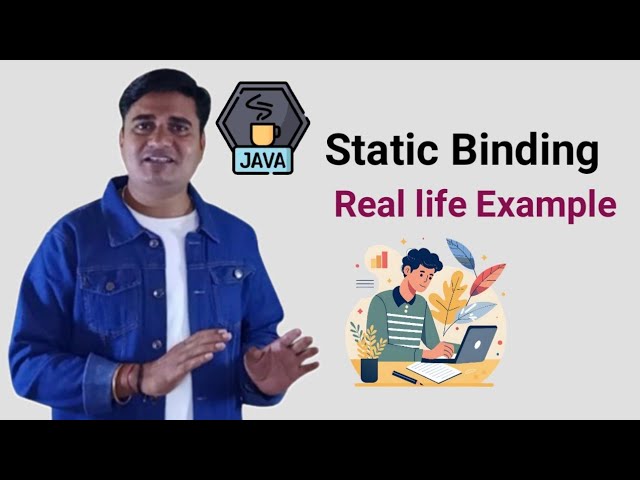 Static binding in java | Java static binding example