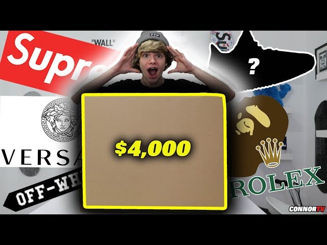 $4000 Hypebeast Mystery Box Online! The Most Expensive PART 1