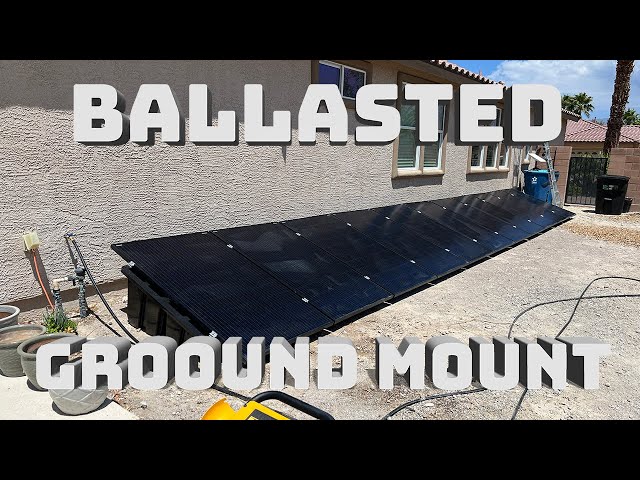 Corigy Ballasted Ground Mount - Install on my house