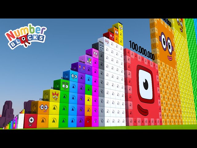 Looking for Numberblocks Puzzle Step Squad 1 to 13 MILLION to 500,000,000 MILLION BIGGEST!