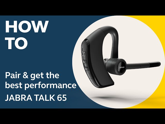 Jabra Talk 65: How to pair & get the best performance | Jabra Support