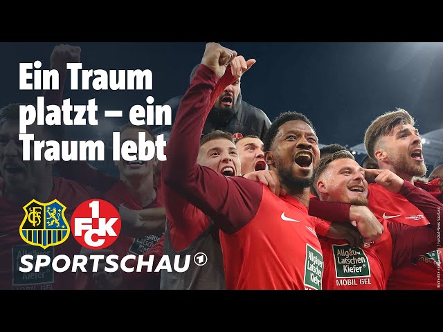 1. FC Saarbrücken – 1. FC Kaiserslautern Highlights DFB-Pokal Halbfinale | Sportschau Fußball