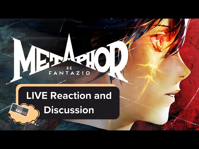 ATLUS Exclusive Showcase LIVE Reaction and Discussion - Metaphor: ReFantazio