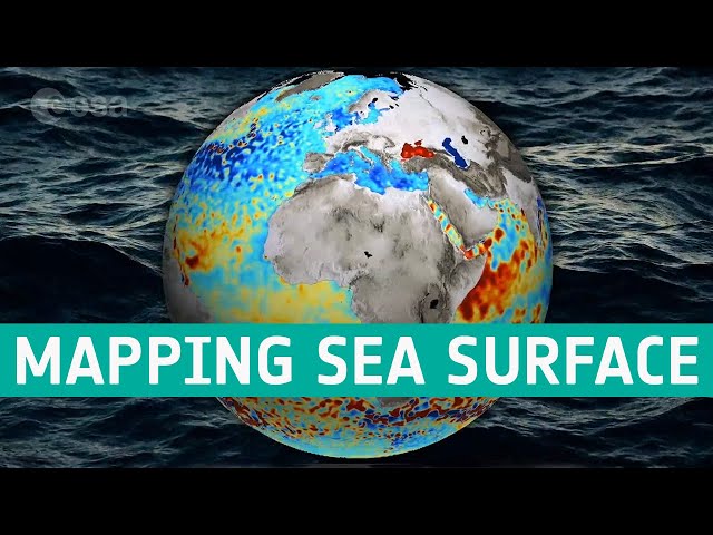 Satellite navigation signals help map sea surface shape (with Spanish subtitles)