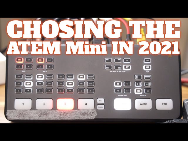 Choosing the ATEM Mini for my YouTube Studio in 2021 (not the Pro, Extreme, or ISO)!