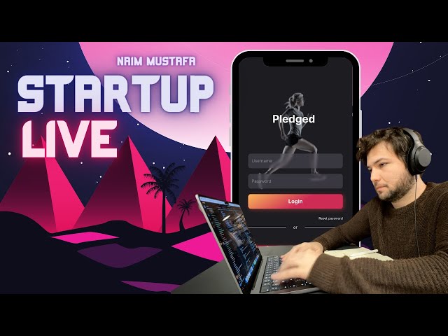 Buidling my startup live - Stream Day 1 (design with figma)