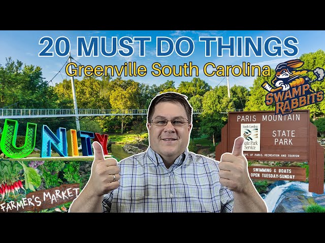Top 20 Things to do in Greenville SC!  |  20 Fun activities around Greenville SC