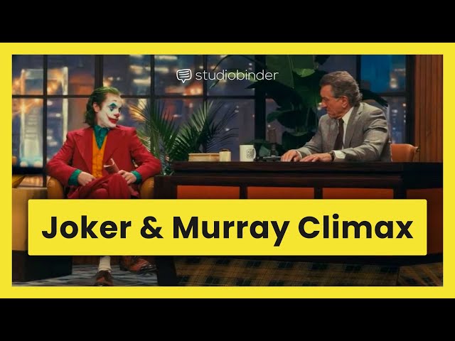 Joker Murray Scene Breakdown — Tension and Release in a Mind-Blowing Climax