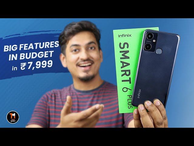 Infinix Smart 6 Plus - Big Features in Rs 7,999 ⚡ Unboxing, Test & Camera Review 📸