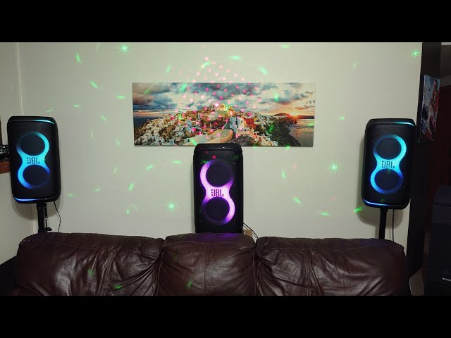 Dual JBL Partybox 120 (TWS) vs Single Partybox 320 😮 Basement Battle 🏘 Plugged In 🔌 2 On  1 Action🔥