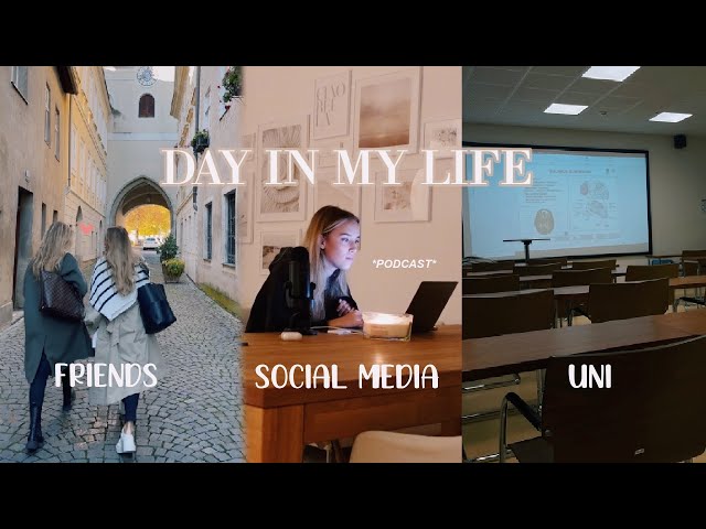 DAY IN MY LIFE: Uni, Social Media, Sport... *vlog*//Hannah