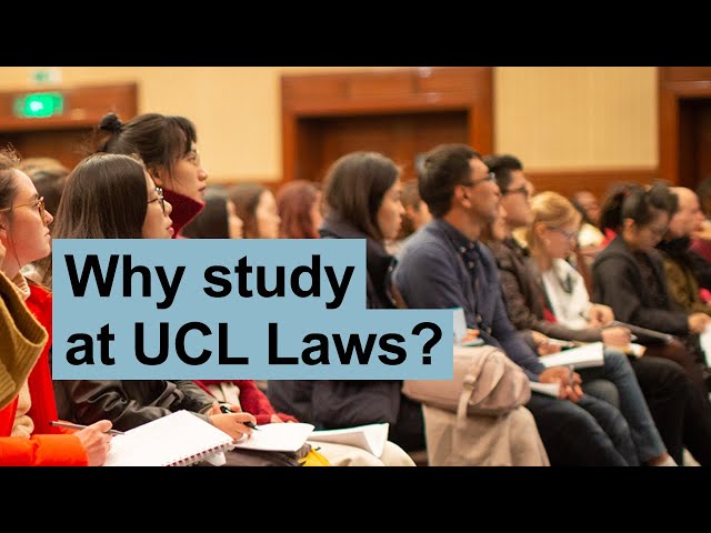 Why study the LLB at UCL Faculty of Laws?